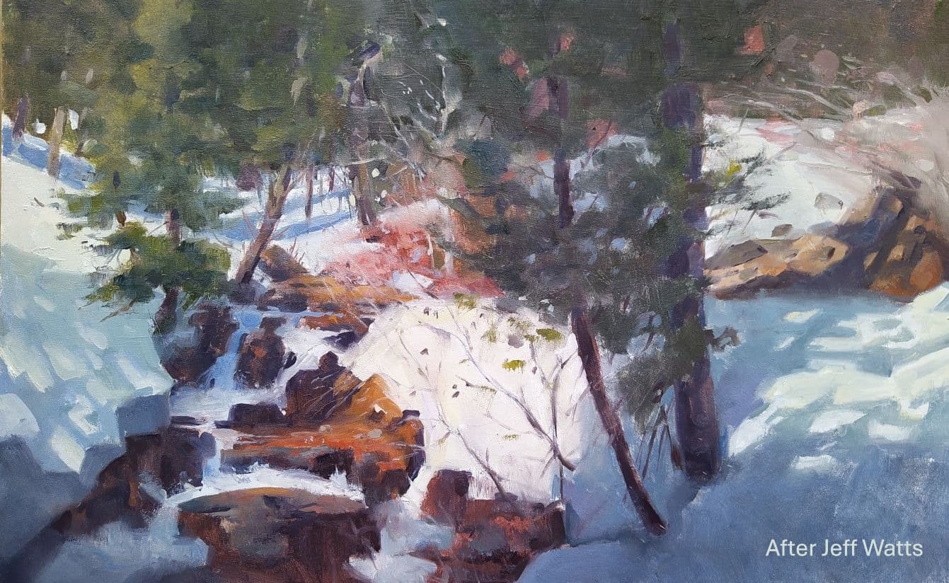 Image snowscape
